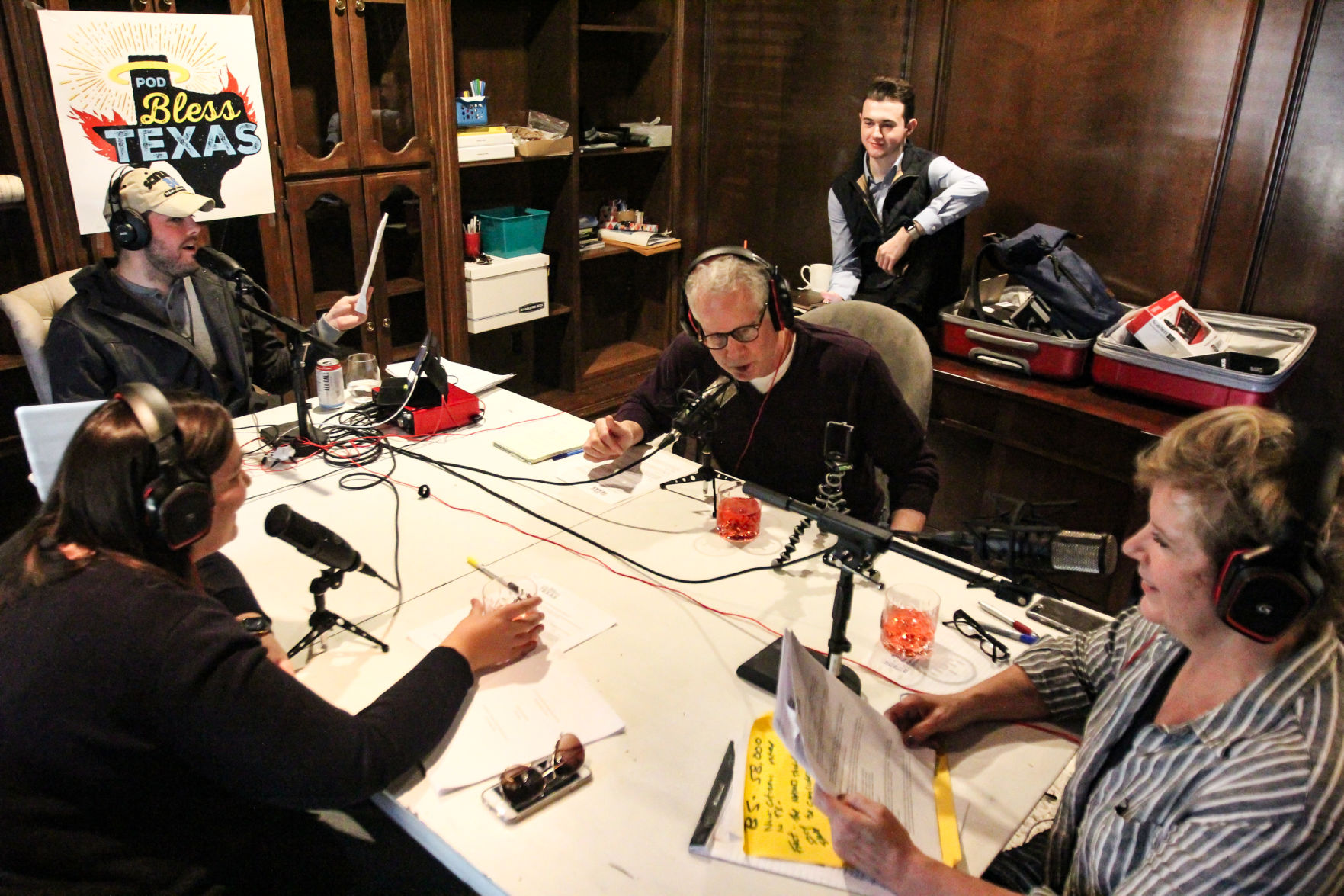 ‘Pod Bless Texas’: a lighthearted, audible experience spreading passion for politics